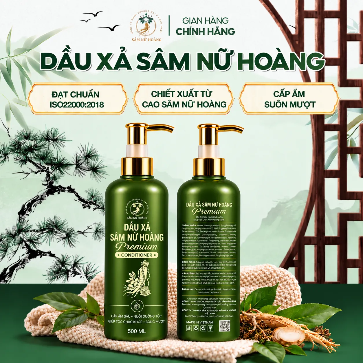 Dầu Xả Sâm Nữ Hoàng