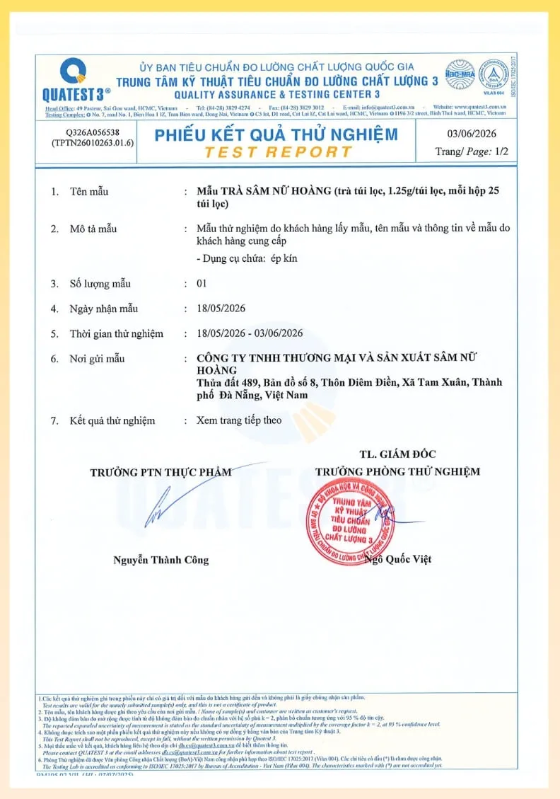 KQ KIỂM ĐỊNH TÂM CHÂU 11