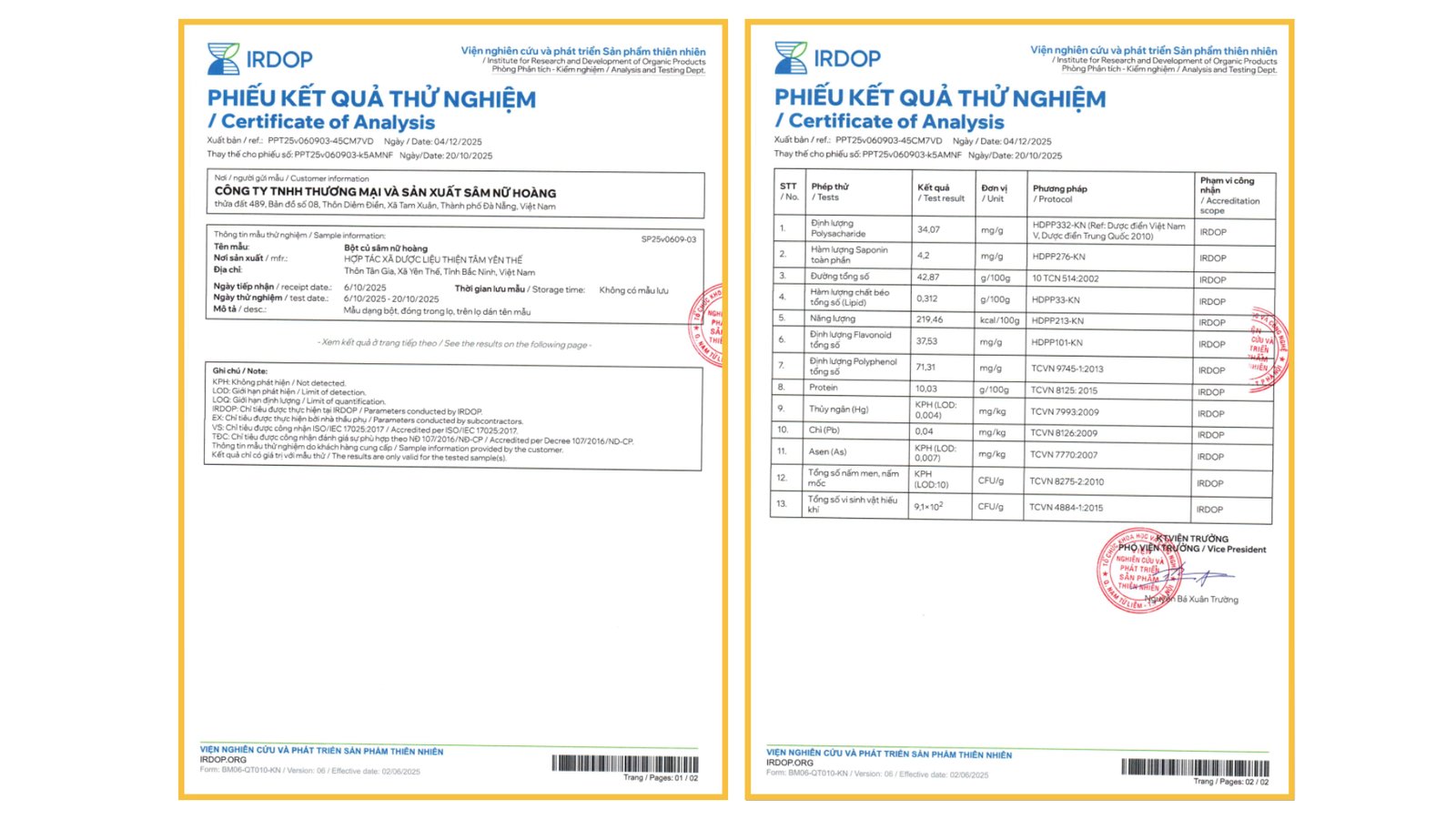 Bột củ sâm Nữ Hoàng - Ảnh 3